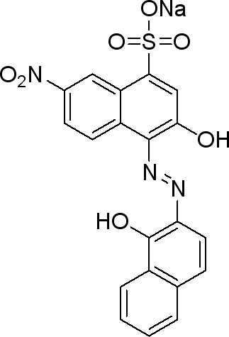 铬黑t结构式图片